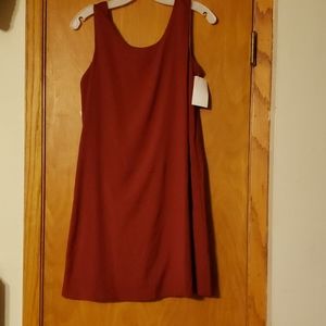 Red Bow Back Dress